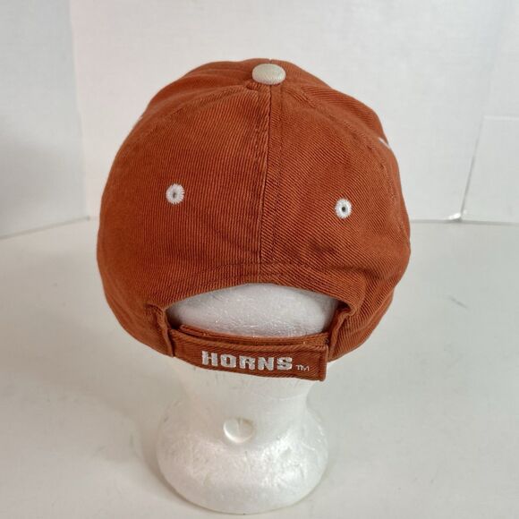 Texas Longhorns Strapback Hat, Orange, Adjustable Cap, Signatures - Picture 3 of 8